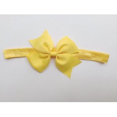 "Coco" Petite bow headband - Sunflower